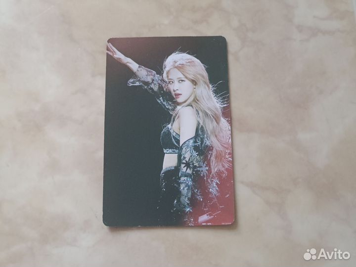 К поп карта с розэ