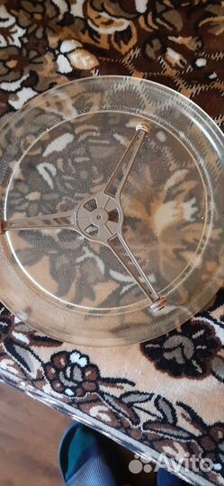 Тарелка для микровалновой печи всборе с роликом