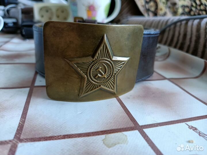 Ремни кожаные СССР