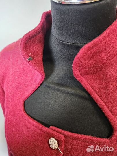 Новый женский пиджак с воротником стойка 44р