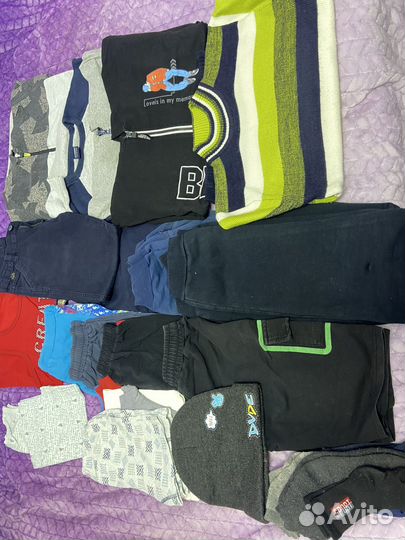 Пакет вещей на мальчика,рост 134