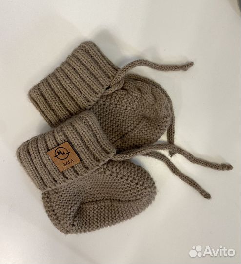 Пинетки теплые