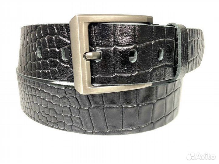 Ремень мужской кожаный NN 1688 (рептилия)