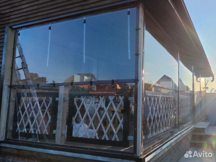 Мягкие окна пвх / Уличные шторы