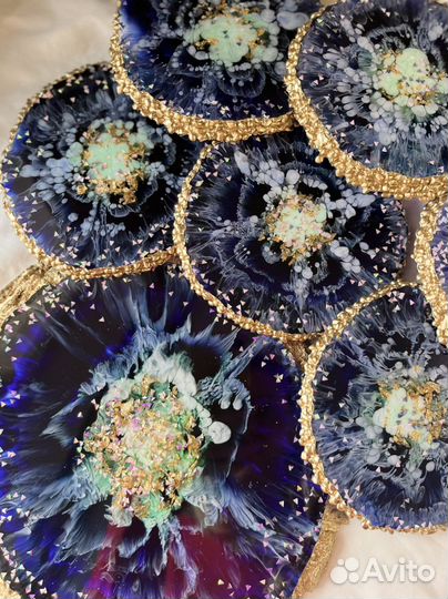 Подстаканник из эпоксидной смолы