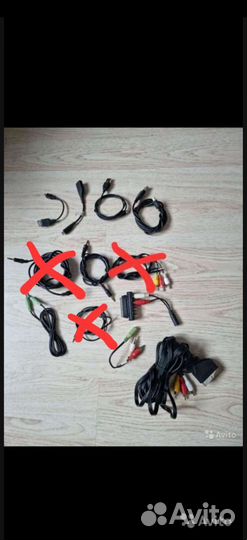 Разные провода аудио, USB mini, OTG