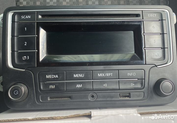 Штатная Магнитола 2din volkswagen