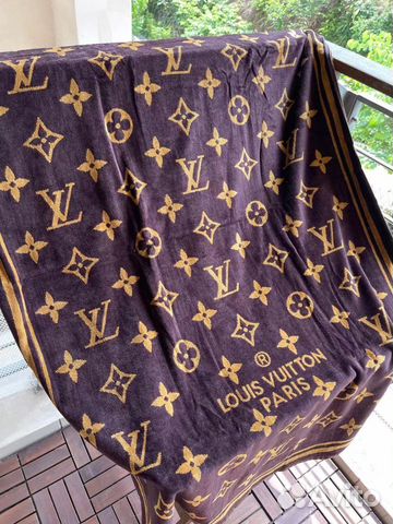 Пляжное полотенце Louis Vuitton Monogram Classic