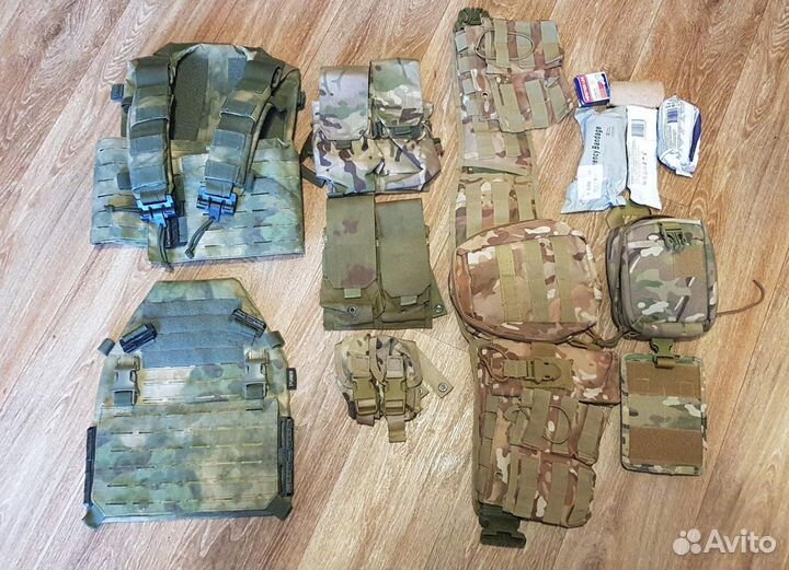 Пояс разгрузочный тактический с подсумками