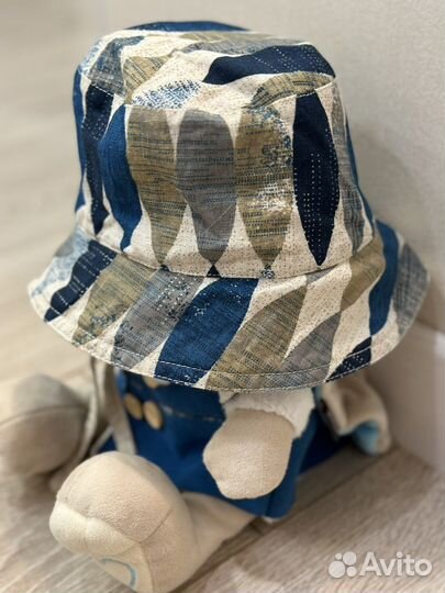 Панама льняная детская