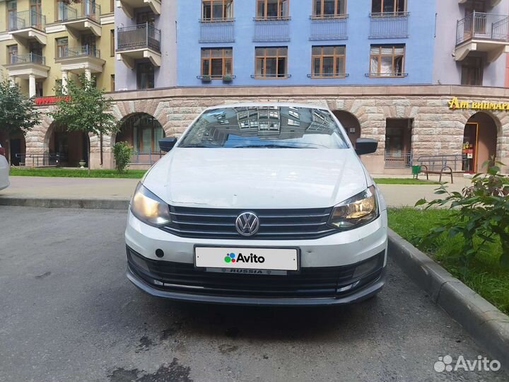 Volkswagen Polo 1.6 AT, 2019, 240 000 км