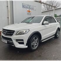 Расширители арок Mercedes-Benz ML W166 амг