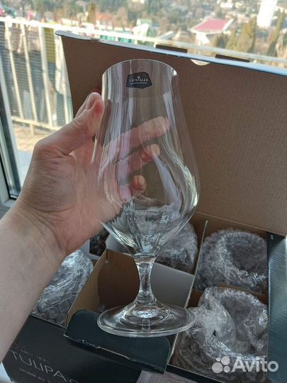 Бокалы для пива богемское стекло Crystalex Bohemia