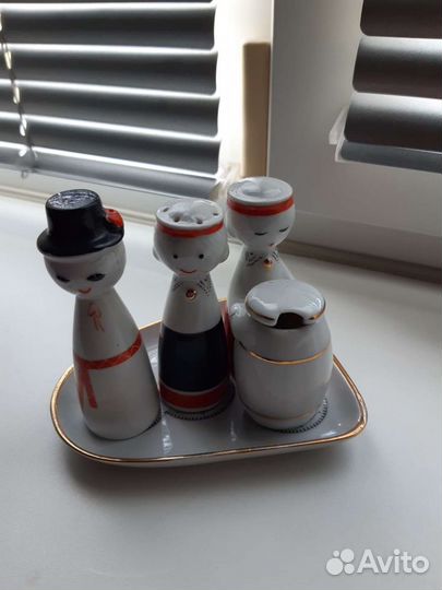 Фарфоровые наборы Рига СССР, Багемия СССР. Разное