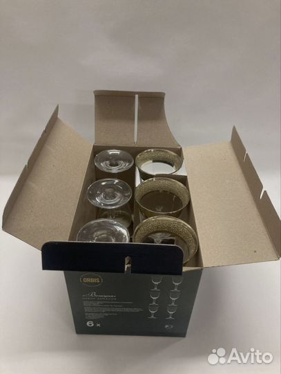 Набор бокалов новый