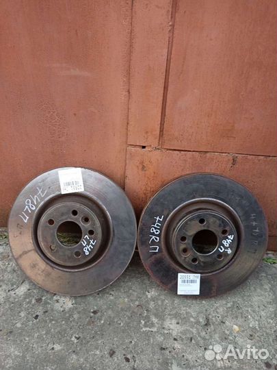 Диски пер., комплект, volvo 336 мм, бу