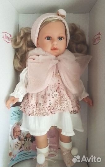 Кукла новая в коробке от испанского бренда Llorens