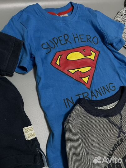 Пакет одежды на мальчика 92