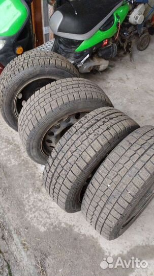 Комплект шины колеса 215/55R16 пежо
