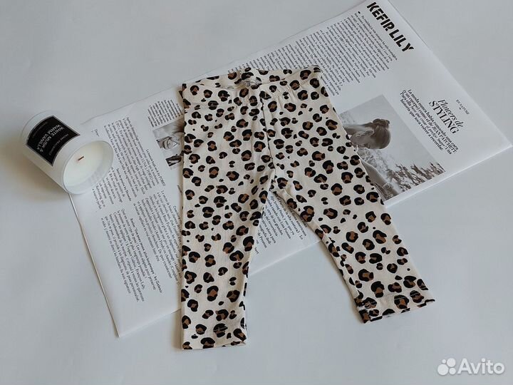 Леггинсы hm для девочки 68 новые