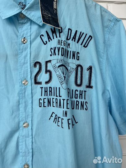 Рубашка Camp David оригинал 3XL