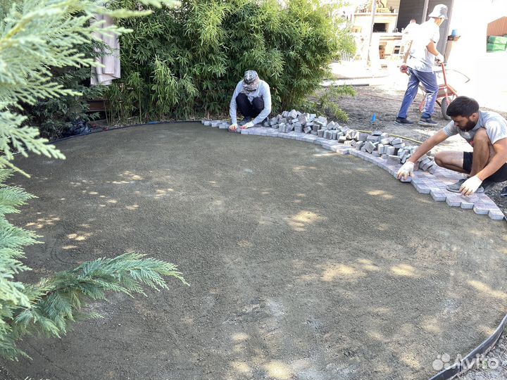 Тротуарная плитка антик Доставка по юфо