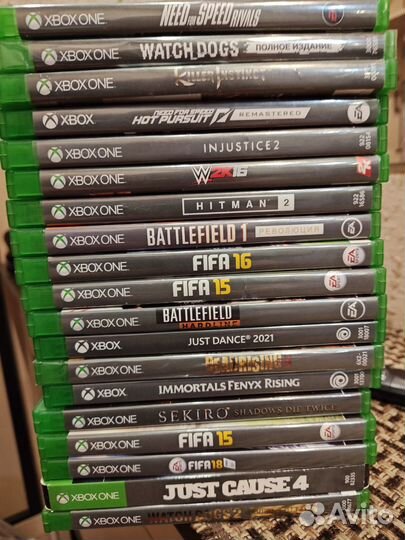 Игры на xbox One диски