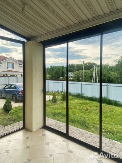 Остекление веранд беседок террас