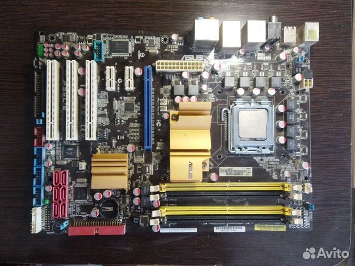 Набор мат плата + процессор
