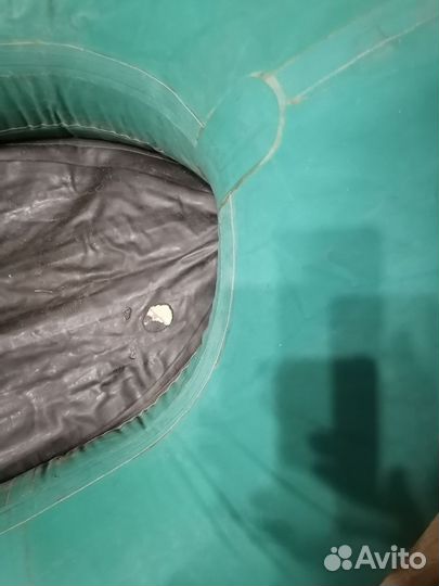 Лодка надувная двухместная бу