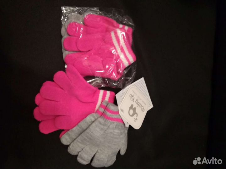 Перчатки и варежки детские на 1-2 года BabyGo