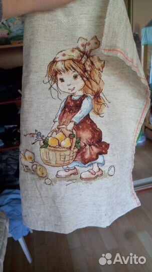 Набор для вышивания крестиком, остатки