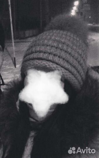 Шапка с варежками