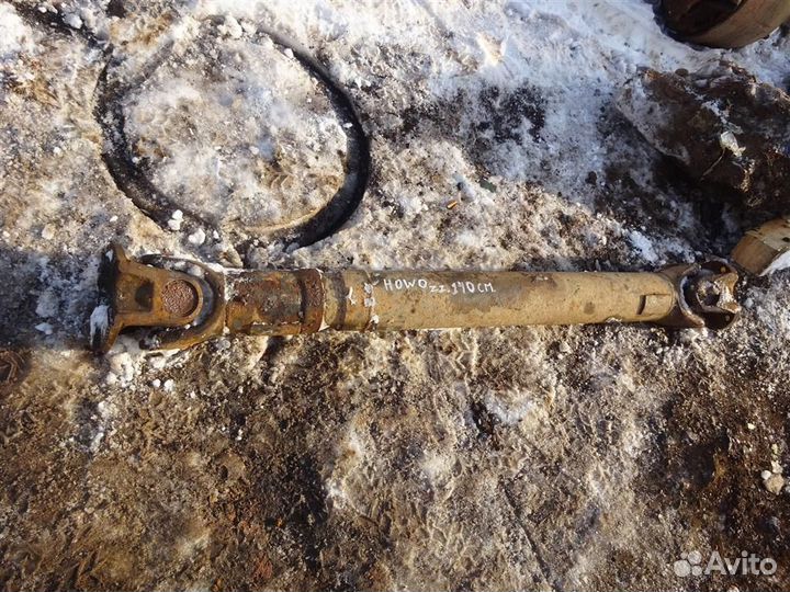 Карданный вал задний в сборе howo ZZ3317 2006