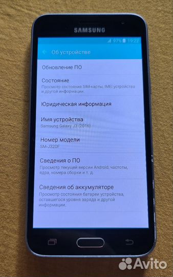 Samsung Galaxy J3 (2016) SM-J320F/DS, 8 ГБ