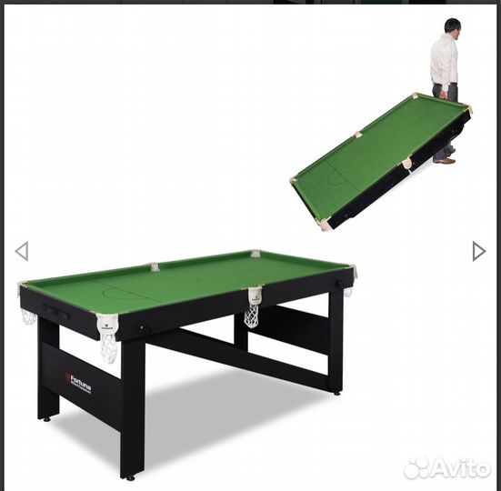 Бильярдный стол fortuna hobby BF-530R 5фт