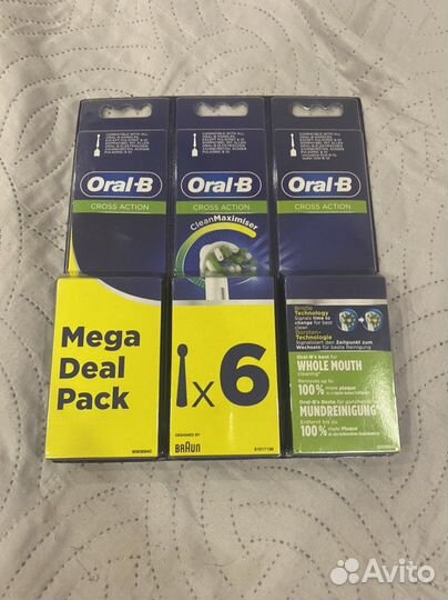 Сменные насадки oral b cross action