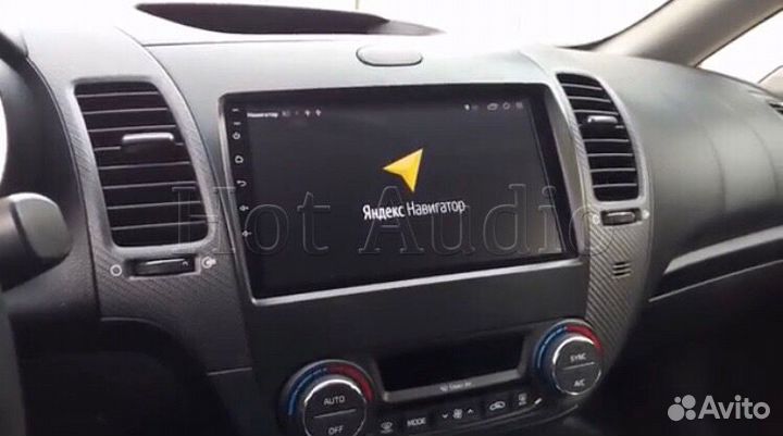 Магнитола для Kia Cerato K3 с установкой