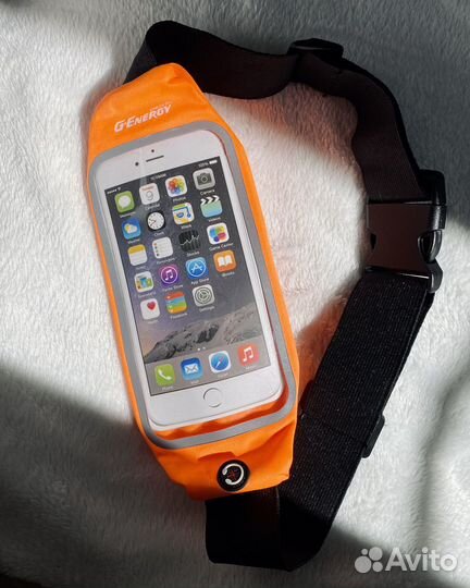 Сумка на пояс для бега под телефон