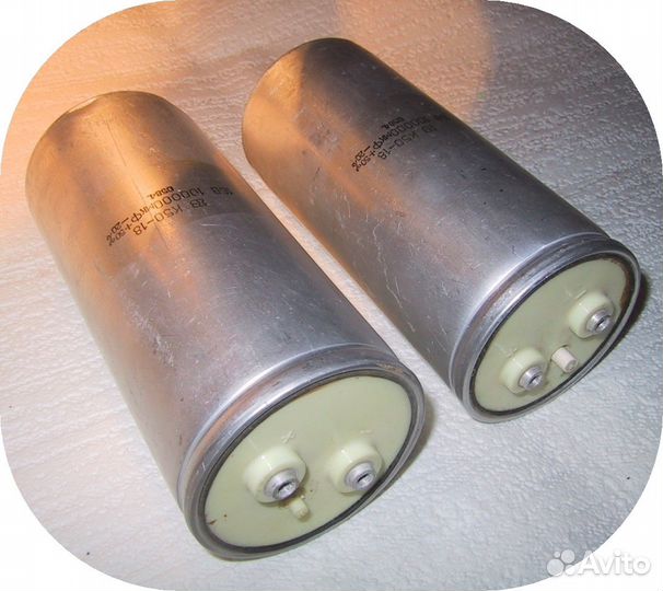 Конденсатор К50-18 0,1Ф 16 В + BTA24-60 + IRF3205