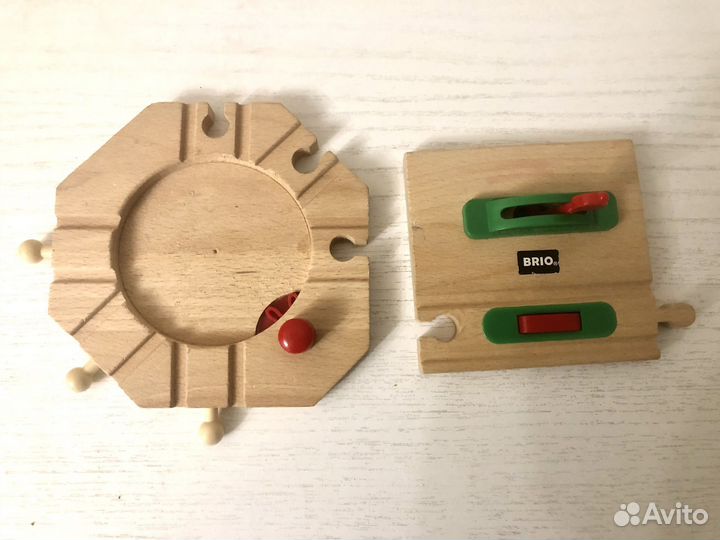 Элементы деревянной железной дороги brio