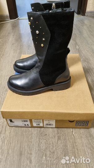 Сапоги Gios Eppo для девочки р.34
