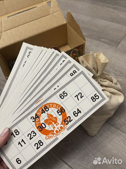 Настольная игра русское лото