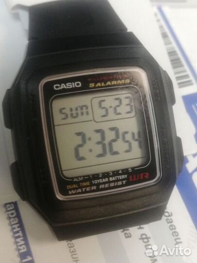 Часы наручные Casio F-201W-1AEF