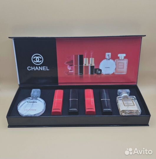 Подарочный набор. chanel 6в1