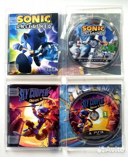 Sonic Unleashed/ Sly Cooper PS3