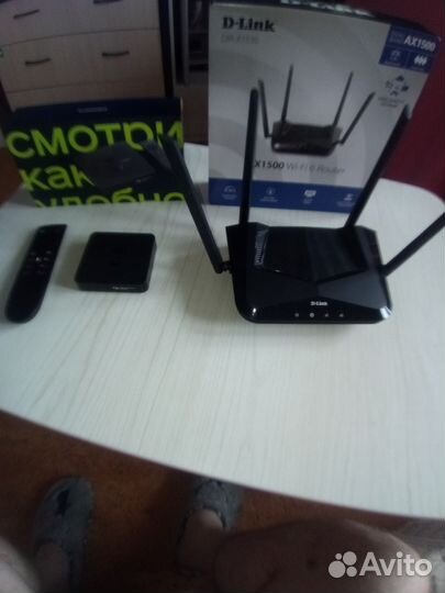 Роутер и tv приставка