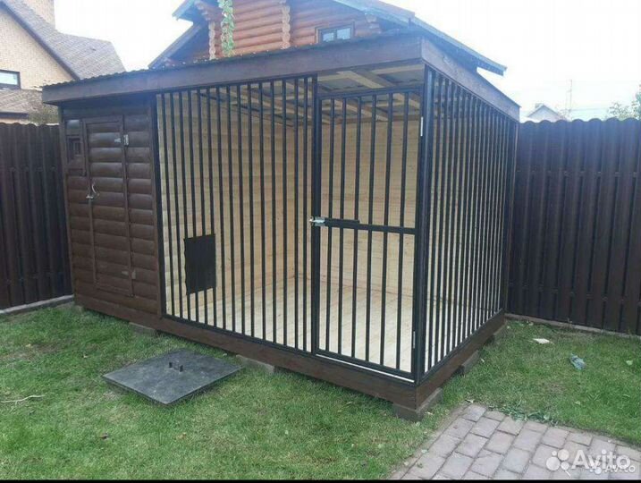 Вольер для собак с зимником или без
