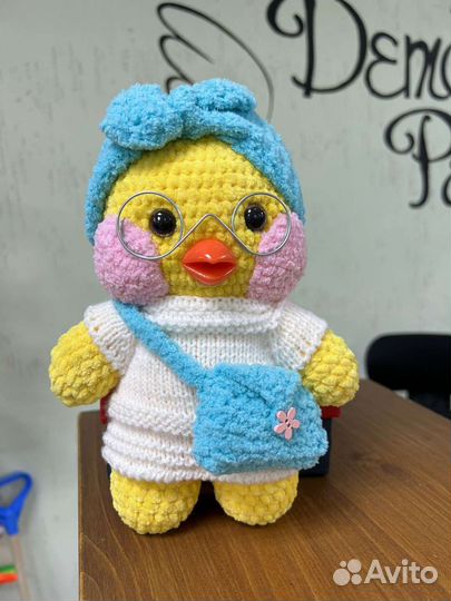 Уточка лалафанфан вязаная