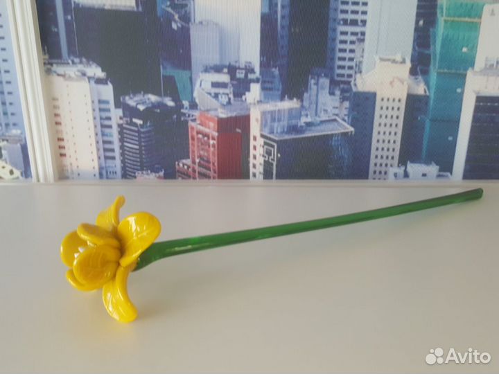 Стеклянная роза